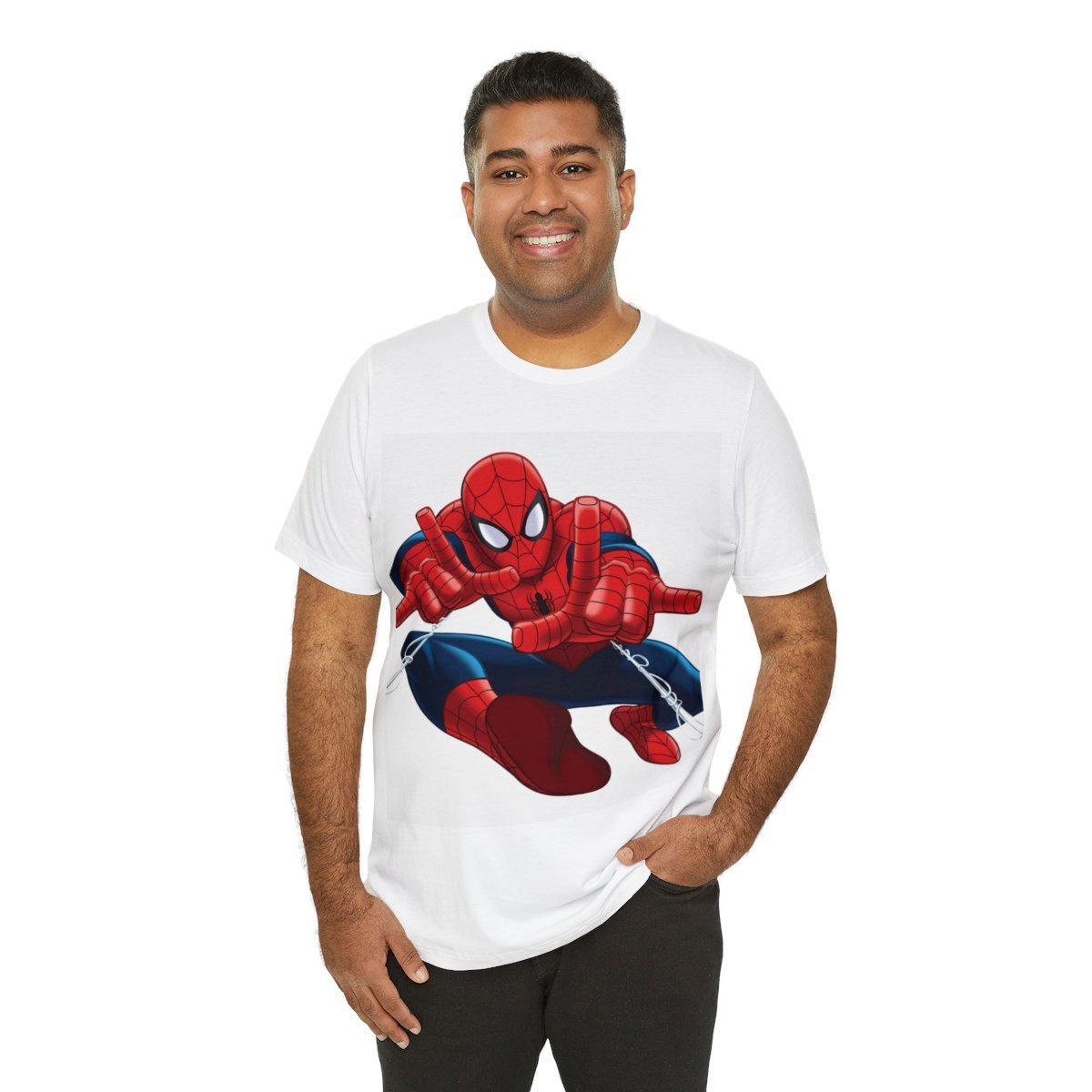 Unisex Jersey Short Sleeve Tee Spiderman - Image 8