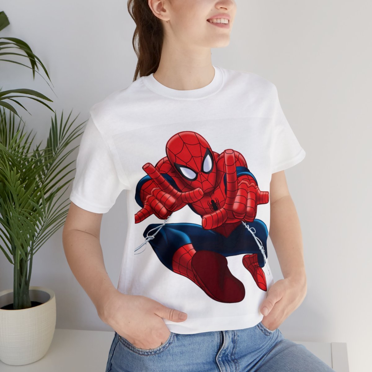 Unisex Jersey Short Sleeve Tee Spiderman - Image 9