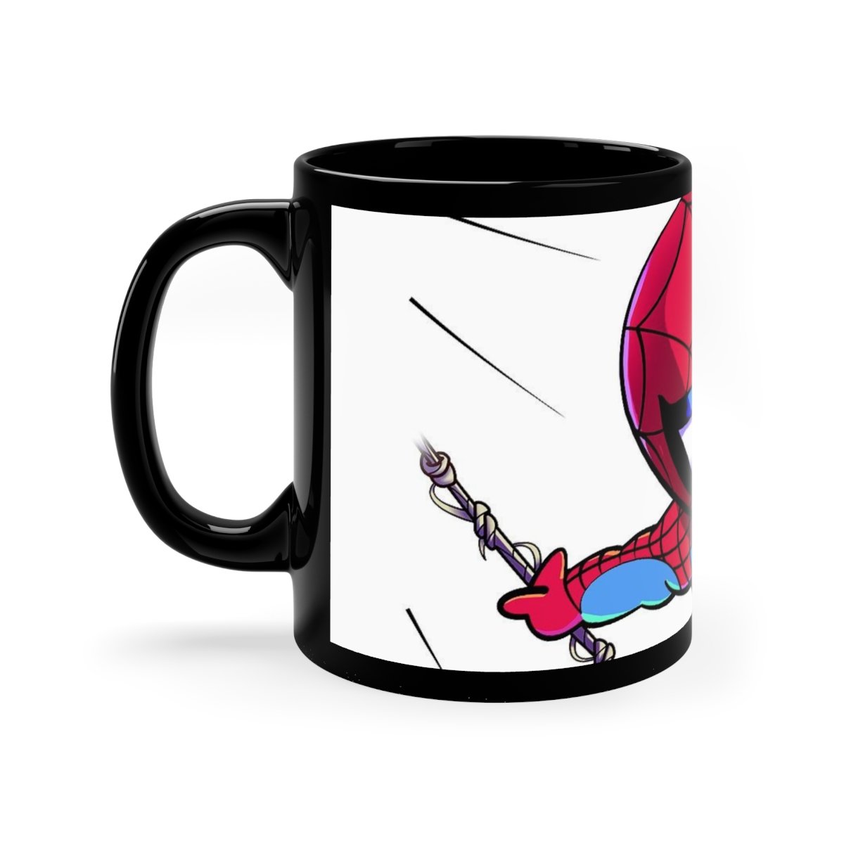 11oz Black Mug - Image 2