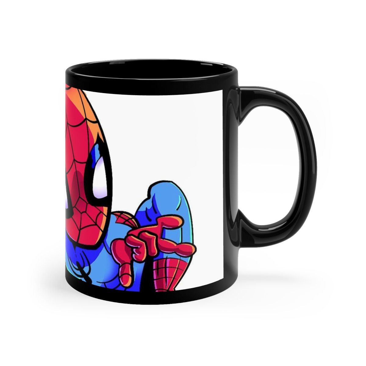 11oz Black Mug - Image 3