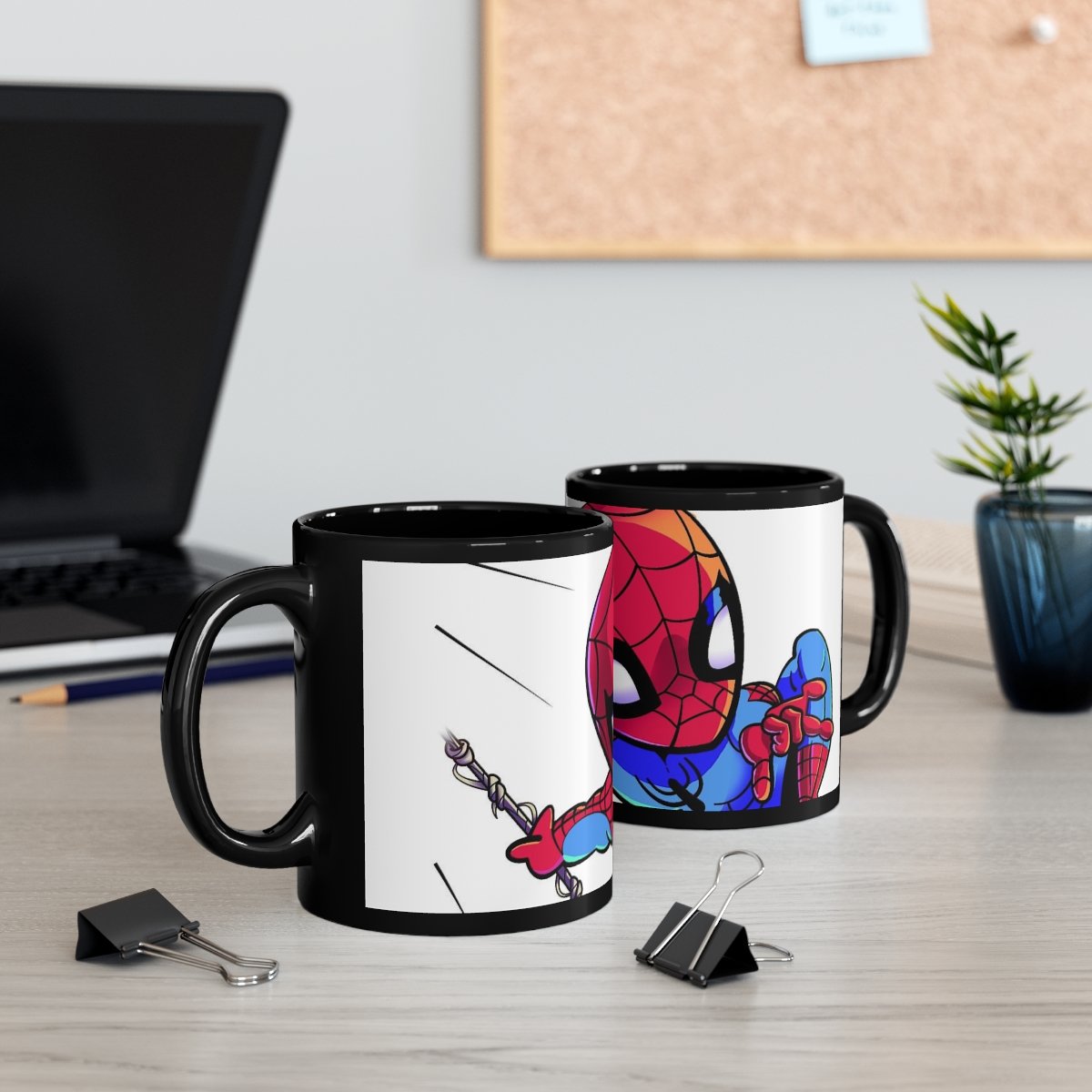11oz Black Mug - Image 5