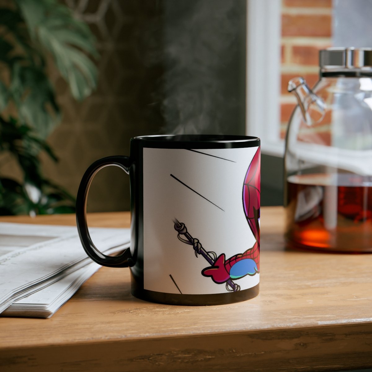 11oz Black Mug - Image 6