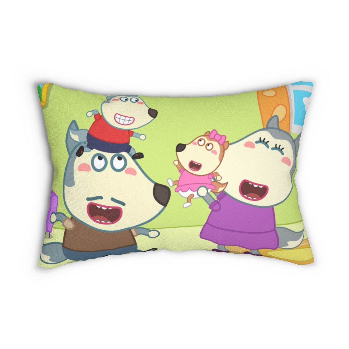 Spun Polyester Lumbar Pillow