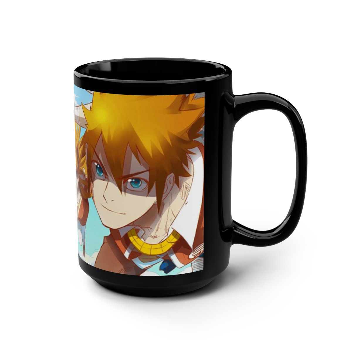 Black Mug, 15oz - Image 2