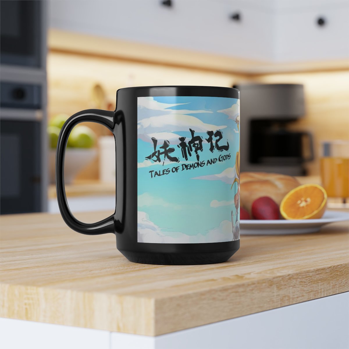 Black Mug, 15oz - Image 8