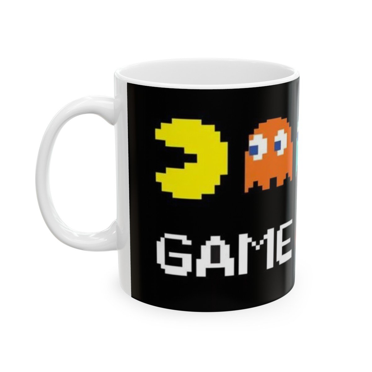 Ceramic Mug with Game Over, (11oz, 15oz) - Image 4