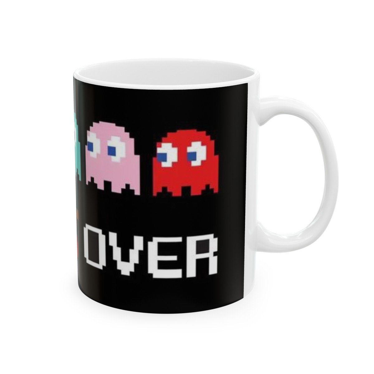 Ceramic Mug with Game Over, (11oz, 15oz) - Image 5