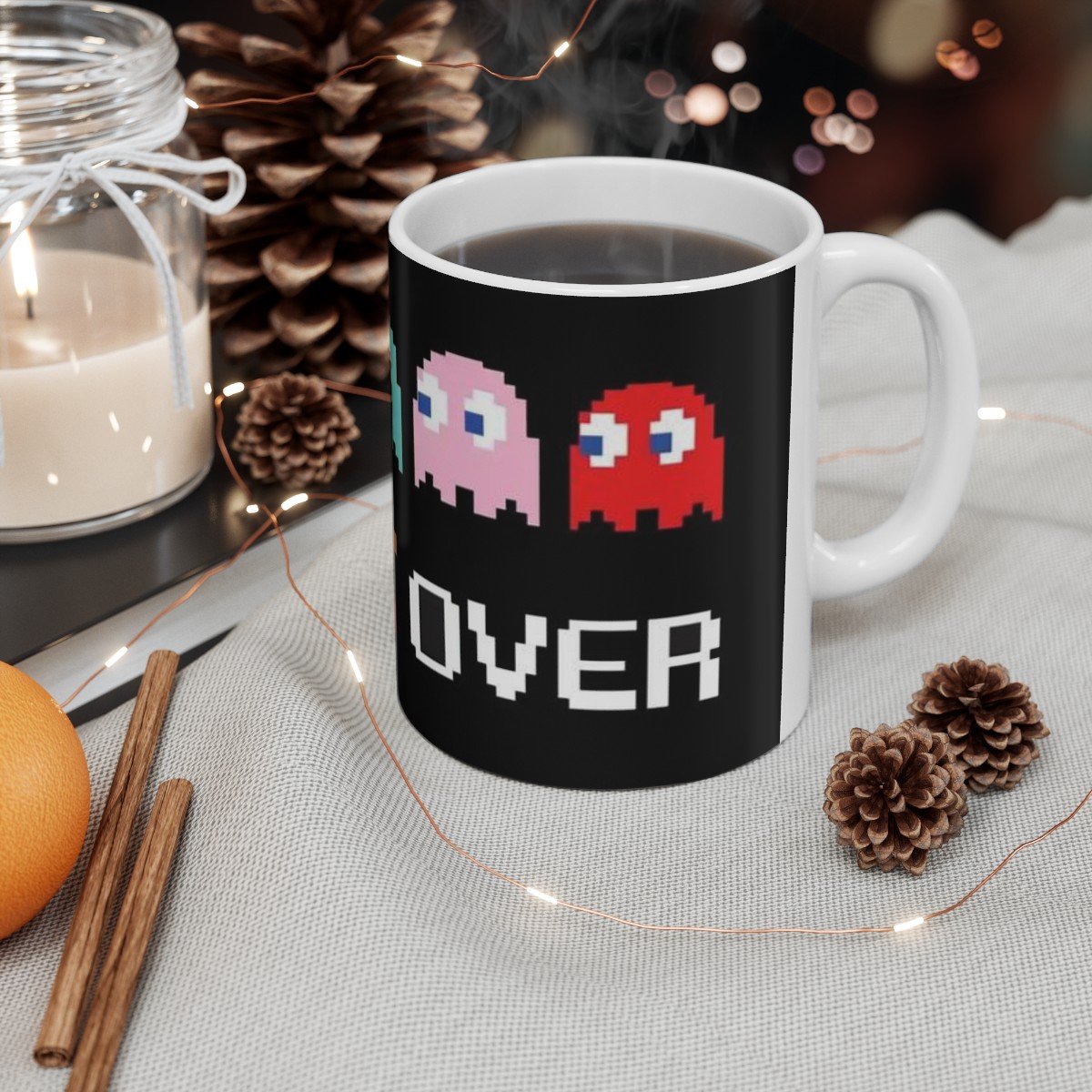 Ceramic Mug with Game Over, (11oz, 15oz) - Image 6