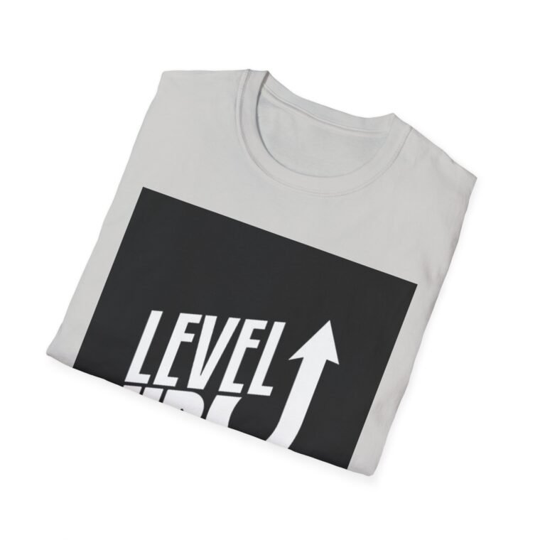 Unisex Softstyle T-Shirt with "Level Up" - Comfort, Style, and Durability Combined - Image 12