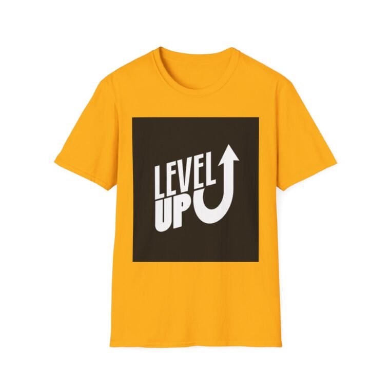 Unisex Softstyle T-Shirt with "Level Up" - Comfort, Style, and Durability Combined - Image 13