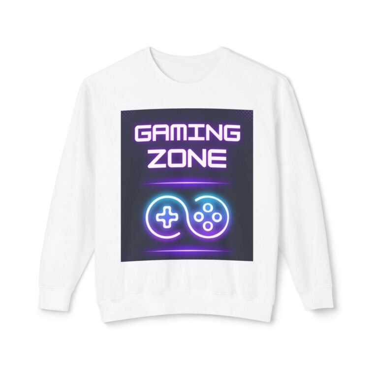 Unisex Lightweight Crewneck Sweatshirt - Image 5