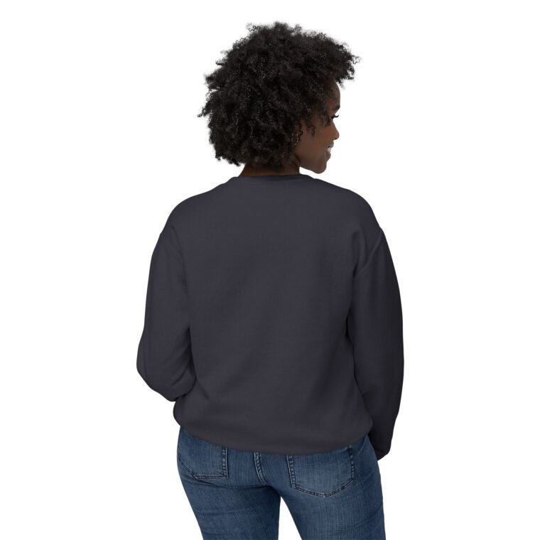 Unisex Lightweight Crewneck Sweatshirt - Image 4