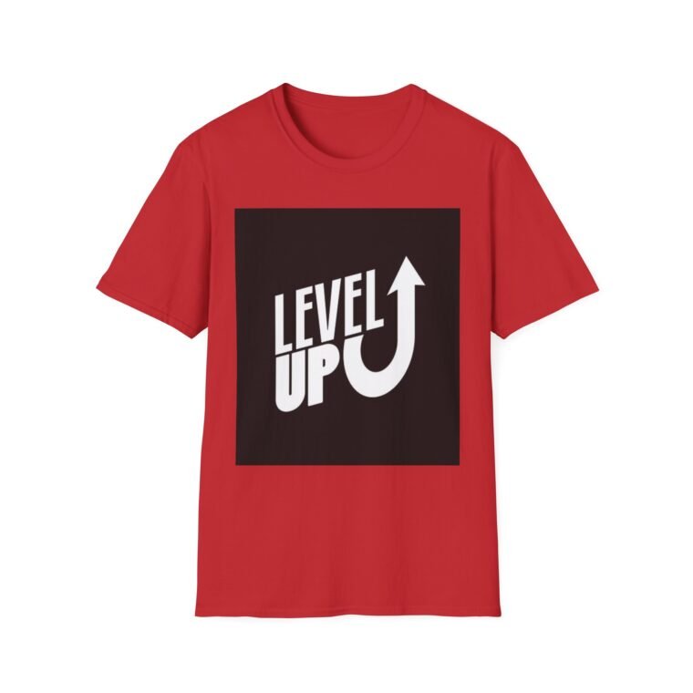 Unisex Softstyle T-Shirt with "Level Up" - Comfort, Style, and Durability Combined - Image 17